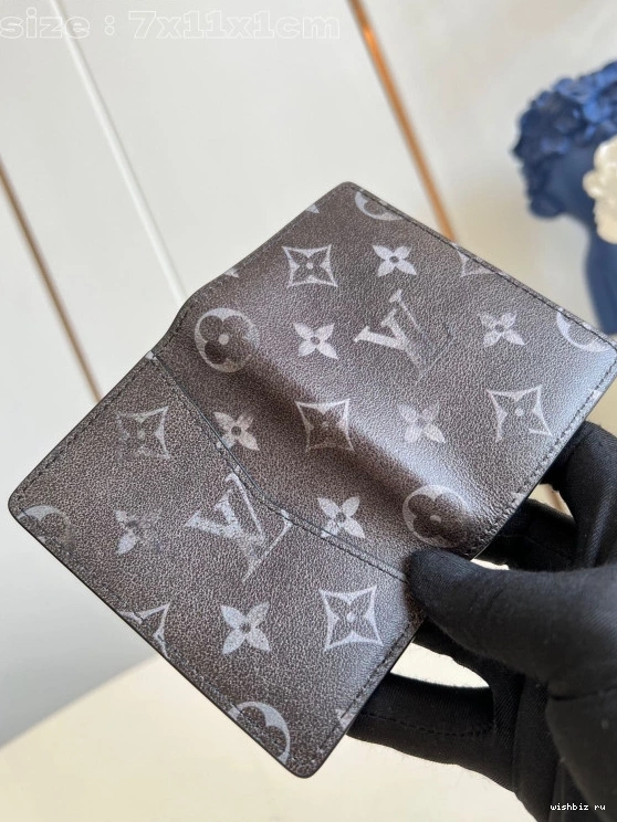 WIS LOUIS Organizer-7.5*11.1*1 cm VUITTON Pocket 0225